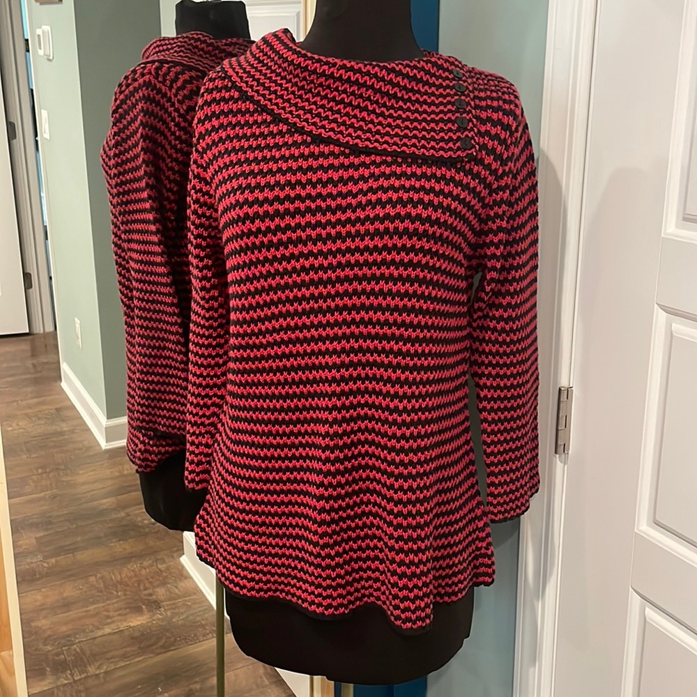 Habitat Red and Black Sweater